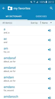 CY-EN Dictionary android App screenshot 1